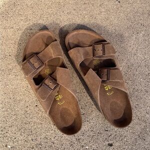 Birkenstock Brown Suede Sandals